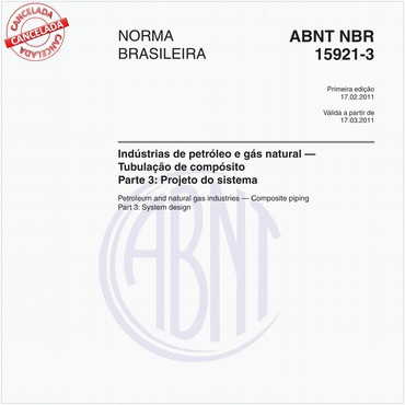 NBR15921-3 de 02/2011