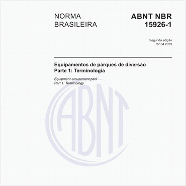 NBR15926-1 de 04/2023