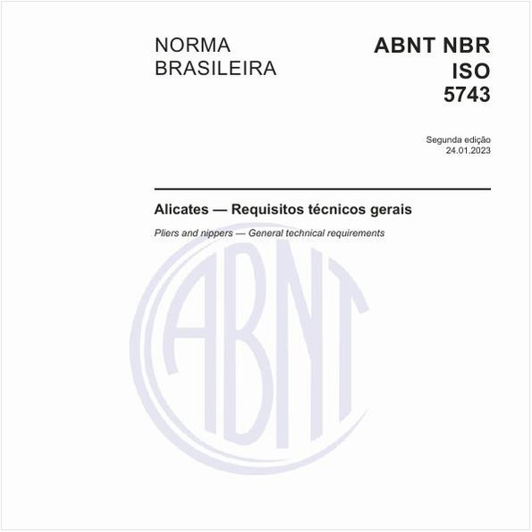 Alicates — Requisitos técnicos gerais