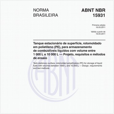 NBR15931 de 03/2011