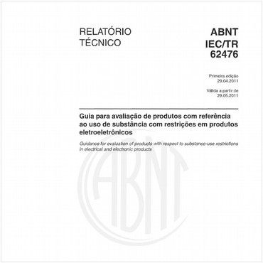 ABNT IEC/TR62476 de 04/2011