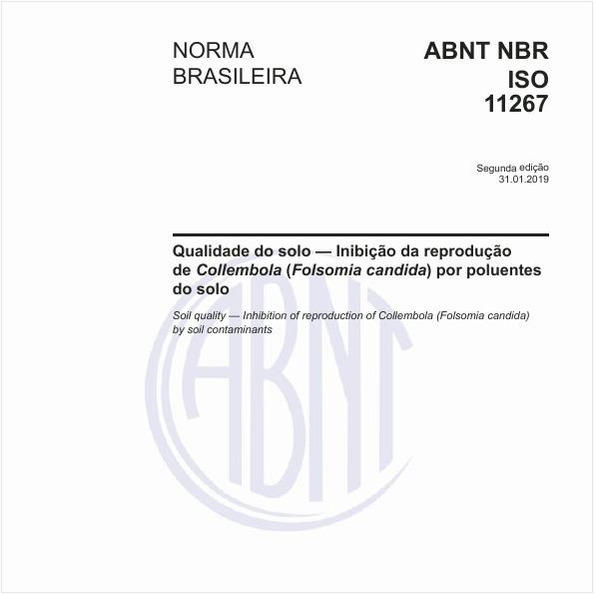 Qualidade do solo — Inibição da reprodução de Collembola (Folsomia candida) por poluentes do solo