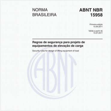 NBR15958 de 06/2011