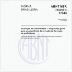 NBRISO/IEC17043
