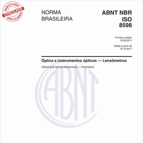 Óptica e instrumentos ópticos - Lensômetros