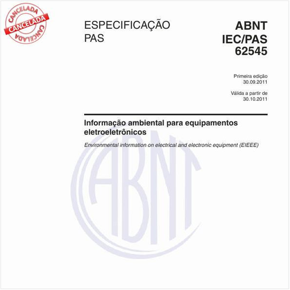 Informação ambiental para equipamentos eletroeletrônicos