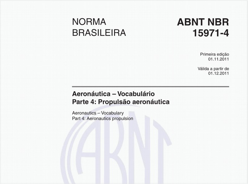 Aeronáutica – Vocabulário - Parte 4: Propulsão aeronáutica
