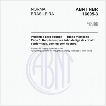 NBR16005-3 de 07/2020