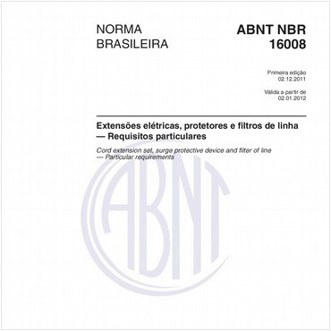 NBR16008 de 12/2011