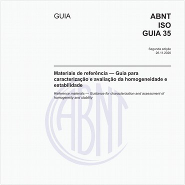ABNT ISO GUIA35 de 11/2020