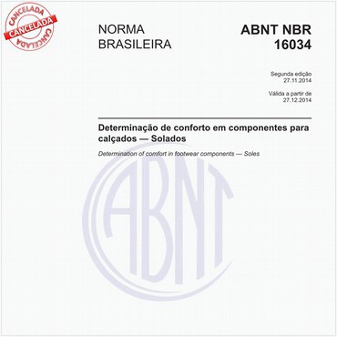 NBR16034 de 11/2014
