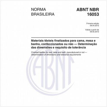 NBR16053 de 04/2012