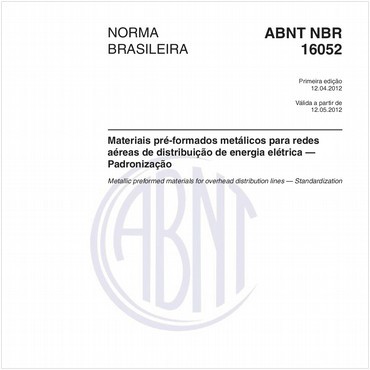 NBR16052 de 04/2012