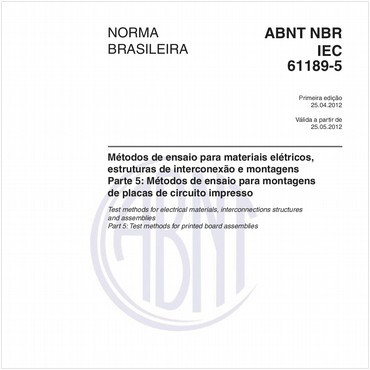 NBRIEC61189-5 de 04/2012