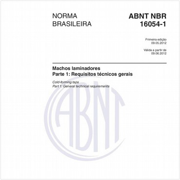 NBR16054-1 de 05/2012