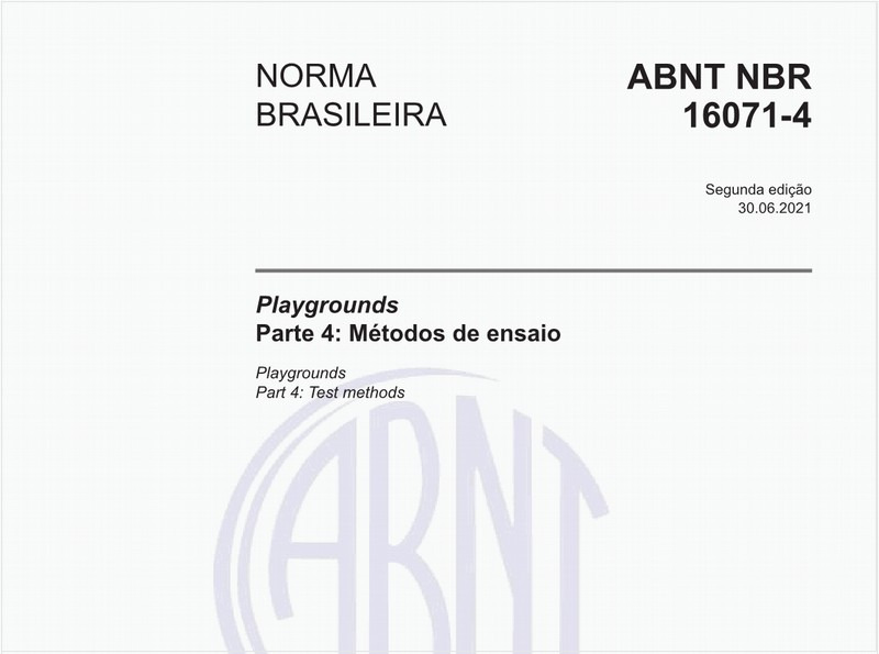 Playgrounds - Parte 4: Métodos de ensaio