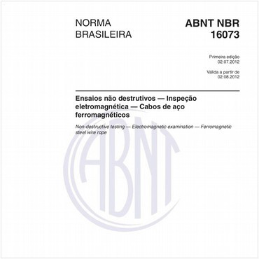 NBR16073 de 07/2012
