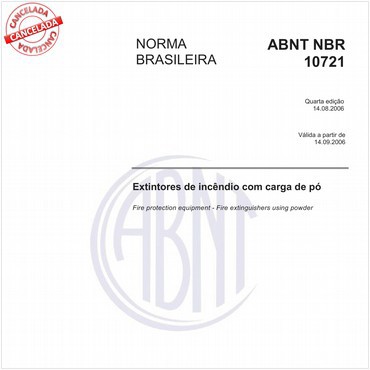 NBR10721 de 08/2006