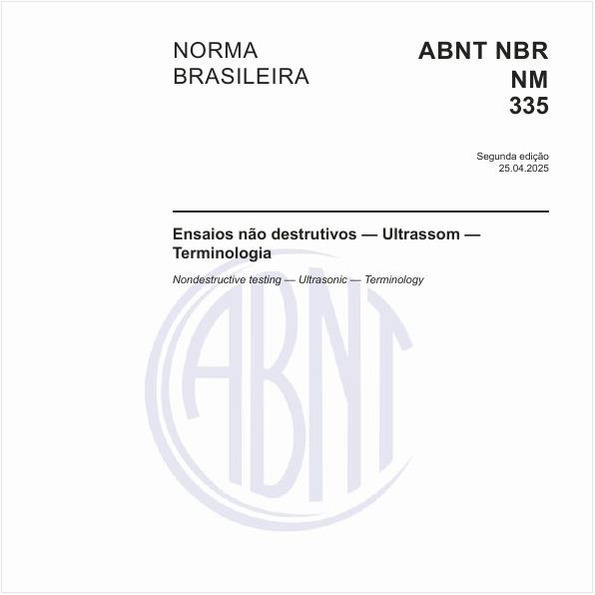 Ensaios não destrutivos — Ultrassom — Terminologia