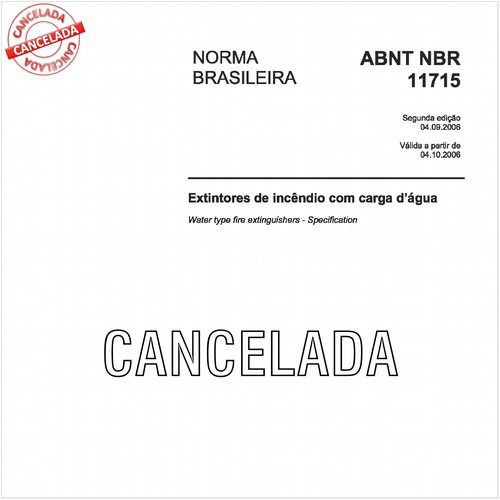 Extintores de incêndio com carga d'água