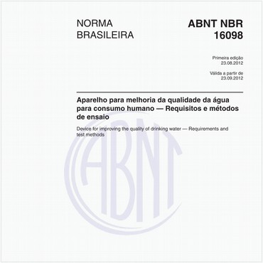 NBR16098 de 08/2012