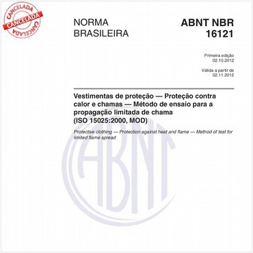 NBR16121 de 10/2012