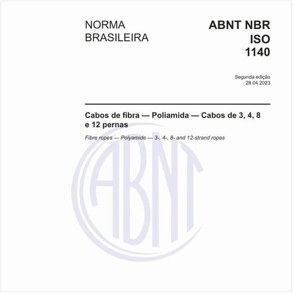 Cabos de fibra - Poliamida - Cabos de 3, 4, 8 e 12 pernas