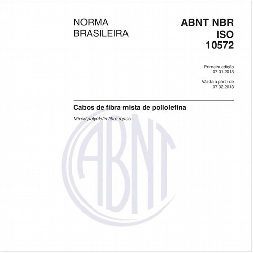 Cabos de fibra mista de poliolefina