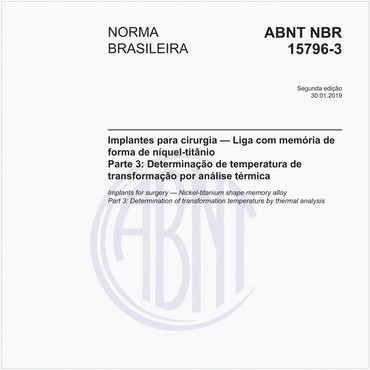 NBR15796-3 de 01/2019