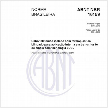 NBR16159 de 03/2013