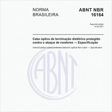 NBR16164 de 05/2021