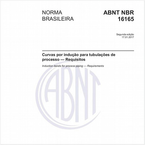 Curvas por indução para tubulações de processo - Requisitos