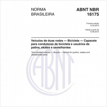 NBR16175 de 05/2013