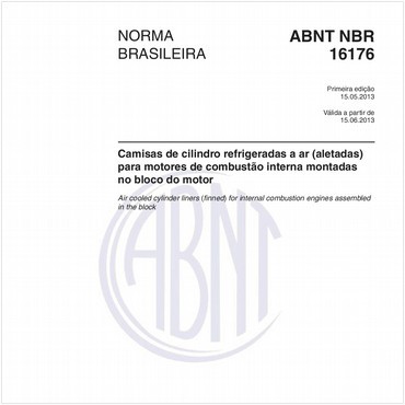 NBR16176 de 05/2013