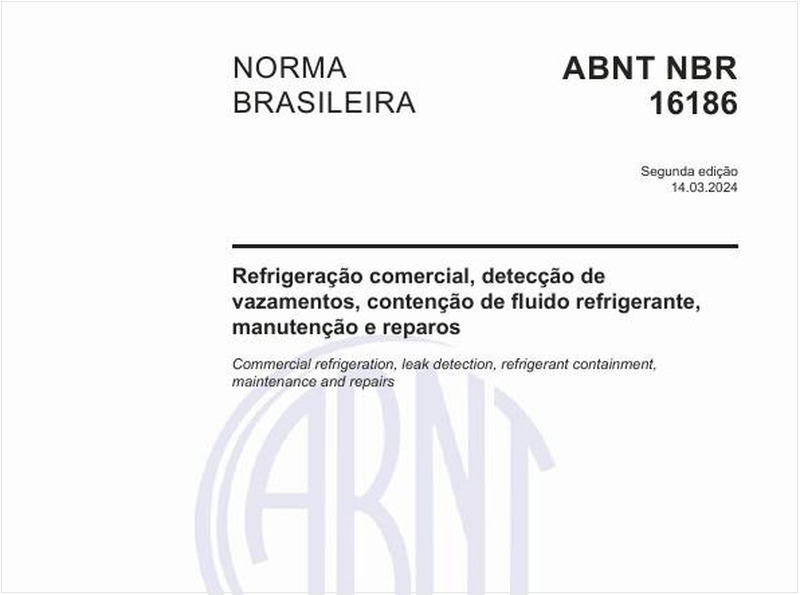 Refrigeração comercial, detecção de vazamentos, contenção de fluido refrigerante, manutenção e reparos