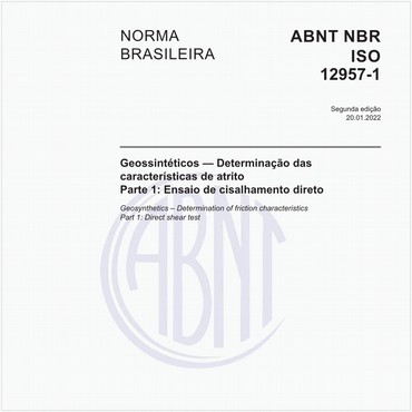 NBRISO12957-1 de 01/2022