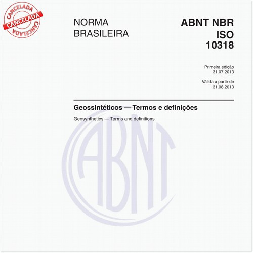 Geossintéticos - Termos e definições