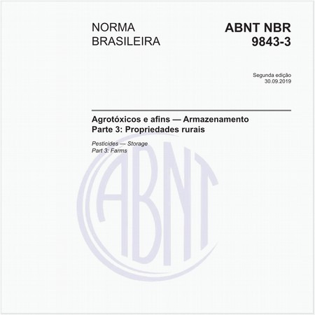 Agrotóxicos e afins - Armazenamento - Parte 3: Propriedades rurais