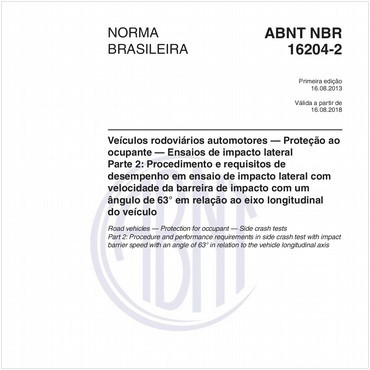 NBR16204-2 de 08/2013