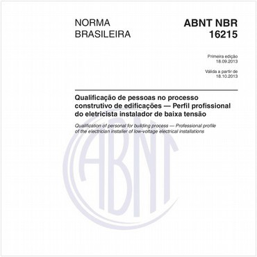 NBR16215 de 09/2013