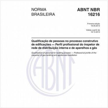 NBR16216 de 09/2013