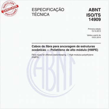 ABNT ISO/TS14909 de 12/2013