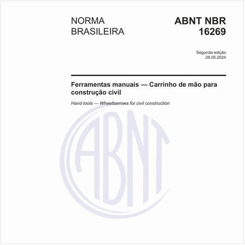 Ferramentas manuais — Carrinho de mão para construção civil