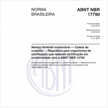 NBR17790 de 02/2014