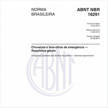 Chuveiros e lava-olhos de emergência — Requisitos gerais