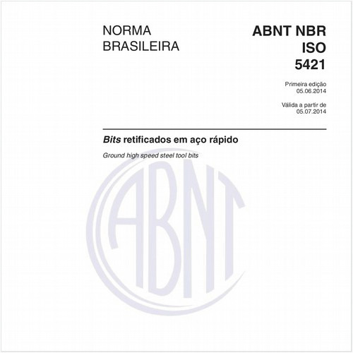 Bits retificados em aço rápido