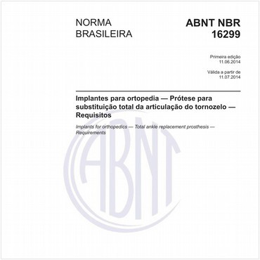 NBR16299 de 06/2014