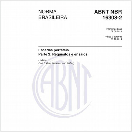 Escadas portáteis - Parte 2: Requisitos e ensaios