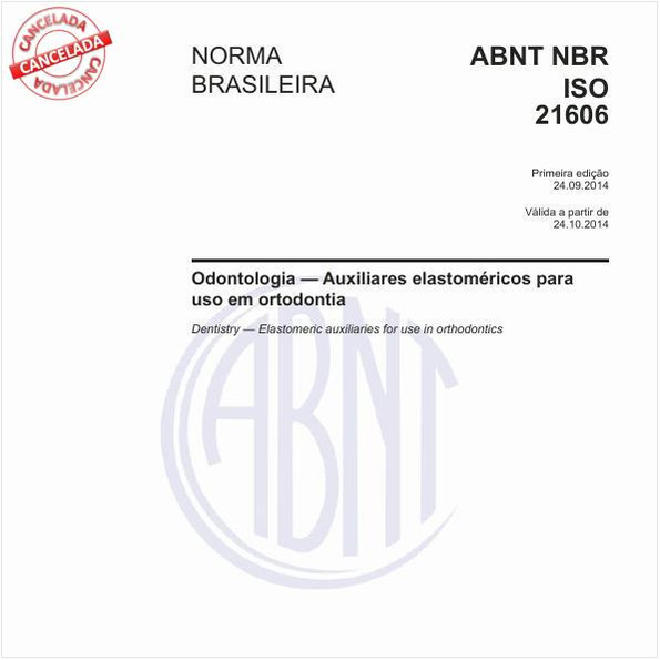 Odontologia - Auxiliares elastoméricos para uso em ortodontia