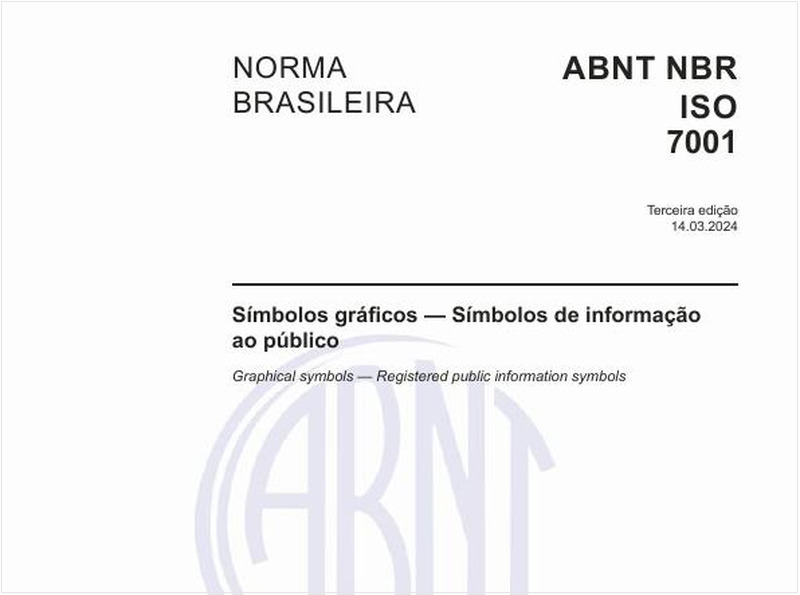 Símbolos gráficos — Símbolos de informação ao público